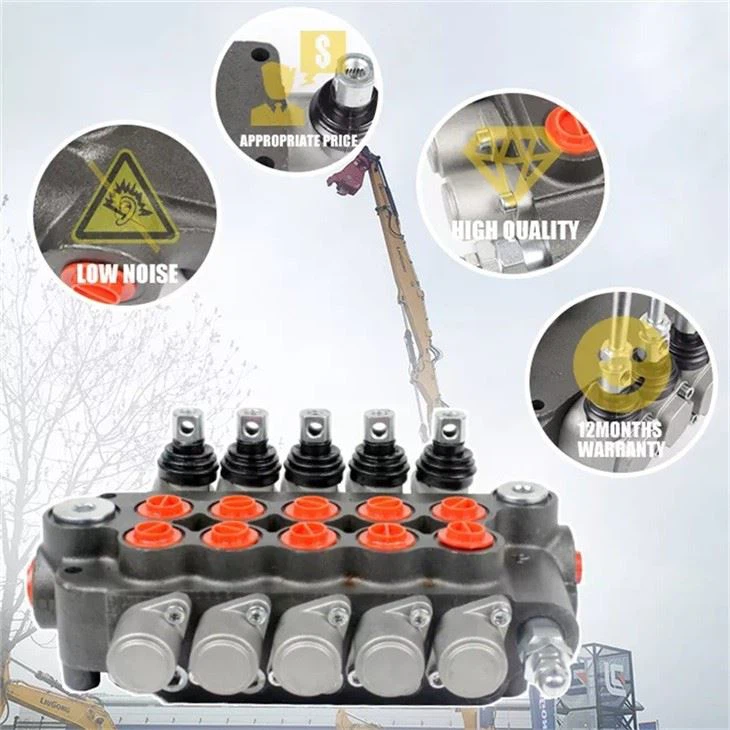 Hydraulic Pump Middle-high Pressure P80 Series Monoblock Directional Control Valves Marine Hydraulic