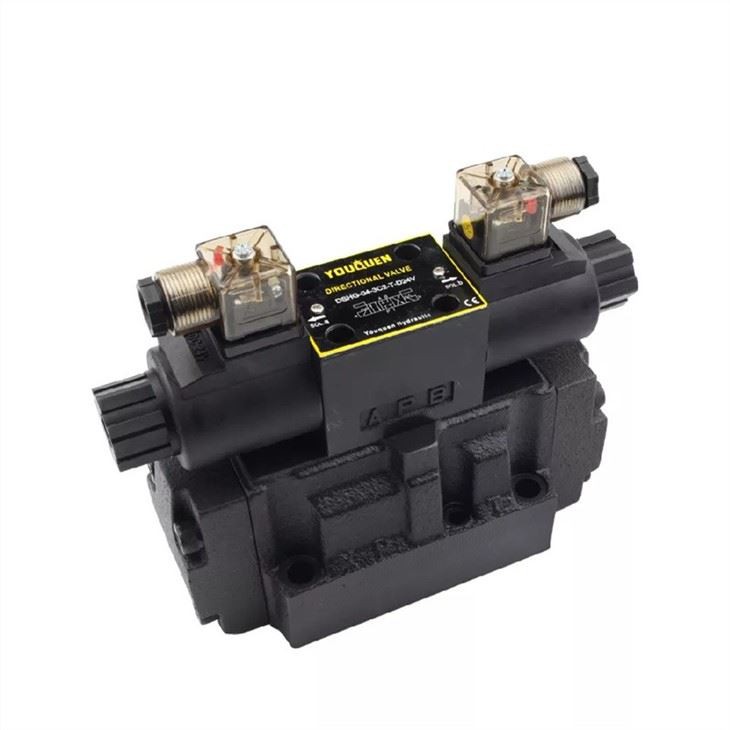 Youquen DSHG-04-3C2-T-D24V Directional Control Valve 31.5Mpa 300L/Min Electro-Hydraulic Operated Directional Valve