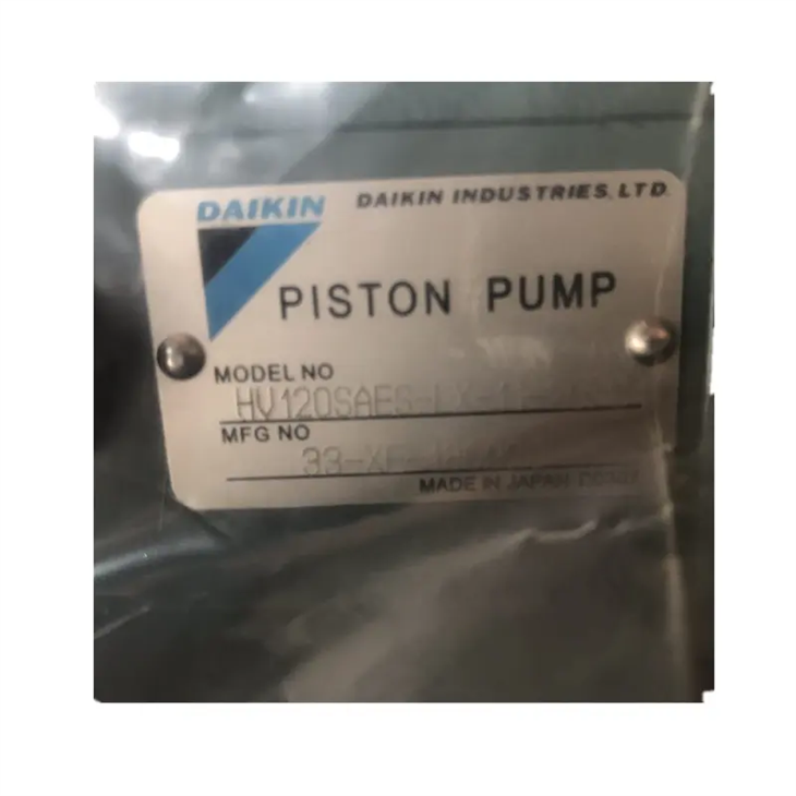 HV HV120 HV166 Series Axial Variable Displacement Pump HV120SAES-BLX-11-20N HV166SAES-LX-11-30N05 Hydraulic Piston Pump